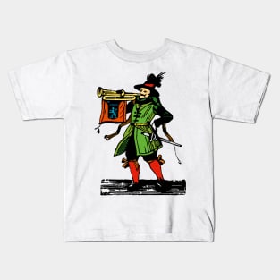 The trumpeter musician Kids T-Shirt